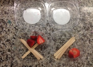 Strawberries at Kitchen Little Cooking School